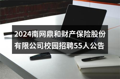 2024南网鼎和财产保险股份有限公司校园招聘55人公告 图片